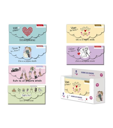 SOBRE PARA ENTREGAR DINERO EN BODAS