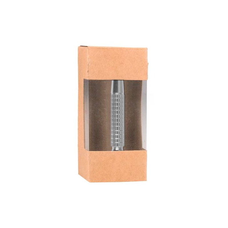 CUCHILLA AFEITAR EN CAJA KRAFT CON VENTANA CUCHILLA AFEITAR EN CAJA KRAFT CON VENTANA