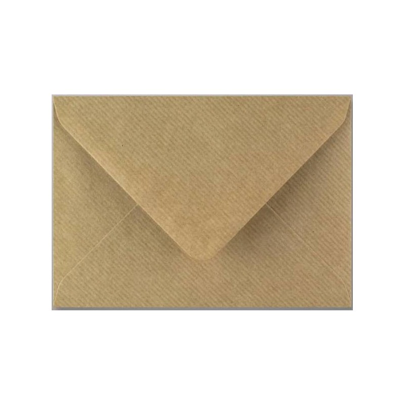SOBRES ACANALADO COLOR KRAFT