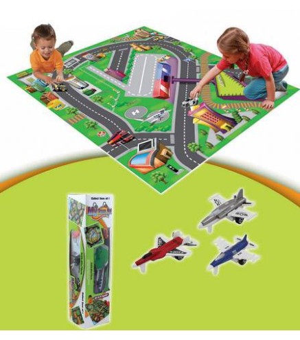 ALFOMBRA JUEGOS SEÑALES TRÁFICO NIÑOS