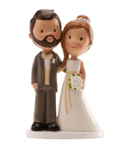FIGURA PARA TARTA NOVIOS CLASIC