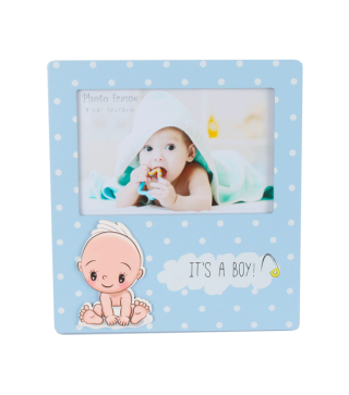 PORTAFOTOS "IT'S A BOY" MADERA