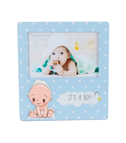 PORTAFOTOS "IT'S A BOY" MADERA