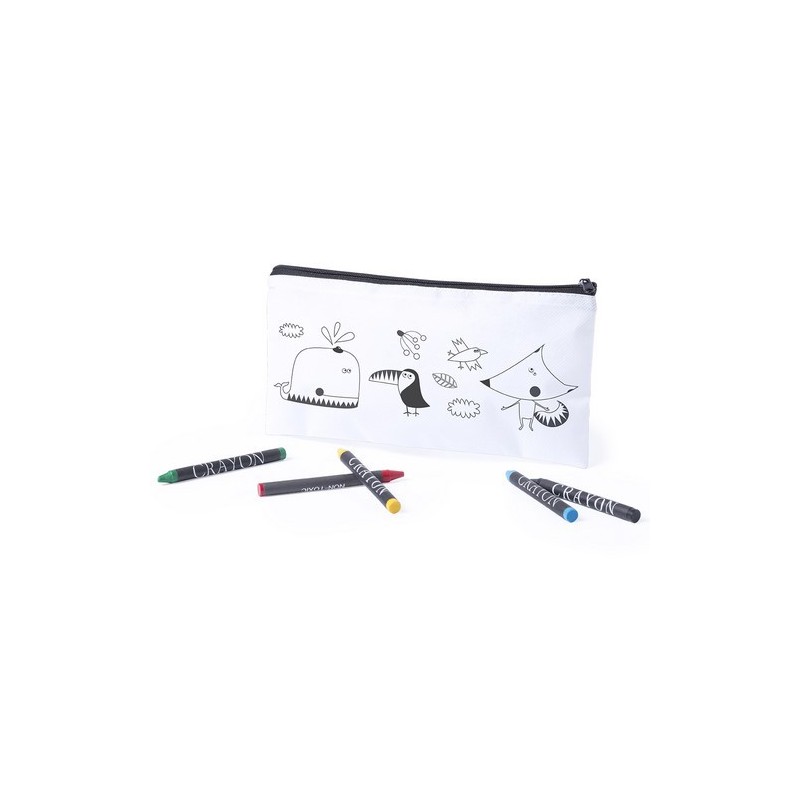 ESTUCHE "ZOO" PARA COLOREAR