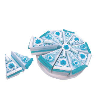 SET 10 CAJAS PORCIÓN PASTELITO + DISPLAY AZUL