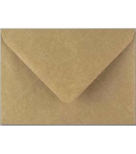 SOBRES ACANALADO COLOR KRAFT