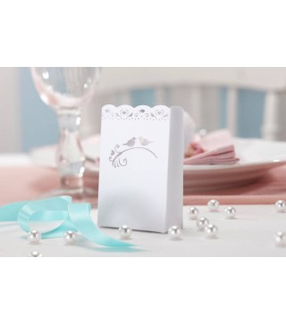 PACK DE 5 BOLSAS PARA DULCES ESTILO VINTAGE BLANCO