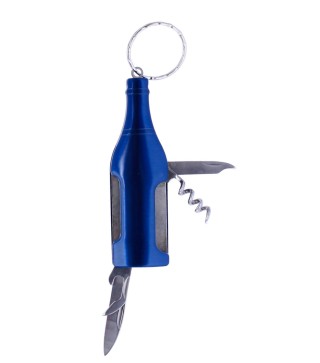 LLAVERO BOTELLA NAVAJA + MULTIUSOS EN CAJA