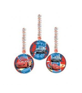 PACK DE 3 ACCESORIOS PARA COLGAR DISNEY CARS