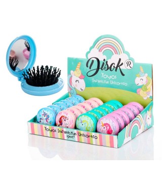 CEPILLO + ESPEJO UNICORNIO