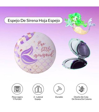 ESPEJO CHAPA SIRENITA MERMAID