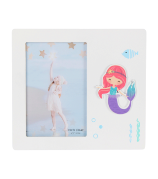 PORTAFOTOS DE MADERA "SIRENITA"