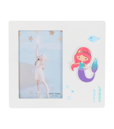 PORTAFOTOS DE MADERA "SIRENITA"