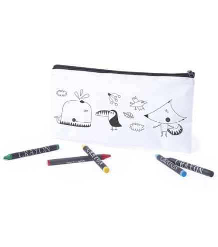 ESTUCHE "ZOO" PARA COLOREAR