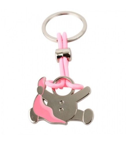 LLAVERO BEBE DIVER ROSA