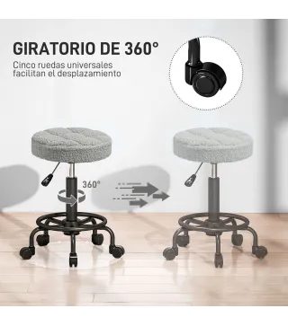 Taburete Giratorio