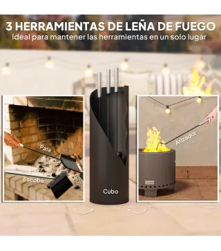 Juego para Chimenea