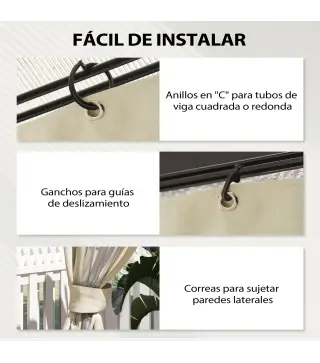 Laterales para Carpa