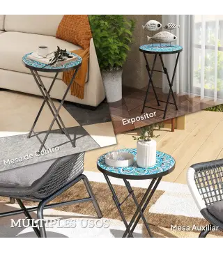 Mesa Auxiliar Jardín