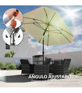 Sombrilla de Jardín