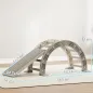 Escalada para Niños de 18-48 Meses 4 en 1 con Arco de Escalada Mecedora Rampa y Tobogán 164x70x57 cm Gris y Blanco Escalada para Niños de 18-48 Meses 4 en 1 con Arco de Escalada Mecedora Rampa y Tobogán 164x70x57 cm Gris y Blanco