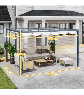 Pérgola de Aluminio