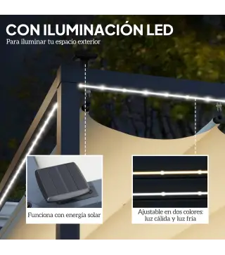 Pérgola de Aluminio