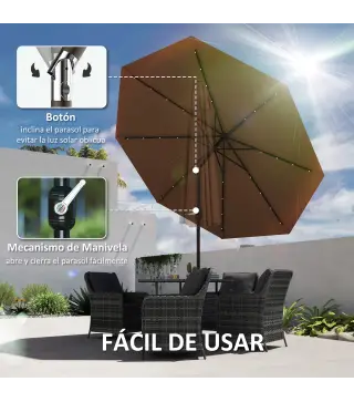 Sombrilla de Jardín