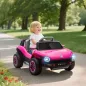 Coche Eléctrico para Niños de +3 Años Volkswagen E-Buggy 12V con Mando a Distancia 2,4 G Ruedas con Suspensión Rosa Coche Eléctrico para Niños de +3 Años Volkswagen E-Buggy 12V con Mando a Distancia 2,4 G Ruedas con Suspensión Rosa