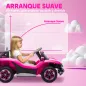 Coche Eléctrico para Niños de +3 Años Volkswagen E-Buggy 12V con Mando a Distancia 2,4 G Ruedas con Suspensión Rosa Coche Eléctrico para Niños de +3 Años Volkswagen E-Buggy 12V con Mando a Distancia 2,4 G Ruedas con Suspensión Rosa