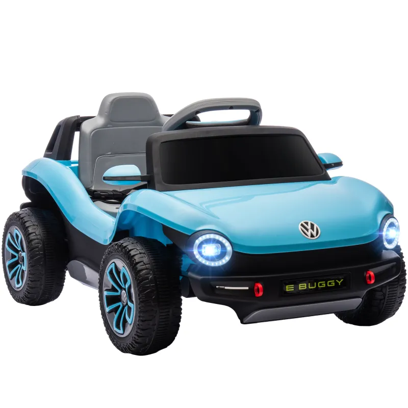 Coche Eléctrico para Niños de +3 Años Volkswagen E-Buggy 12V con Mando a Distancia 2,4 G Ruedas con Suspensión Azul Coche Eléctrico para Niños de +3 Años Volkswagen E-Buggy 12V con Mando a Distancia 2,4 G Ruedas con Suspensión Azul