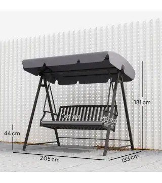 Balancín Jardín Exterior