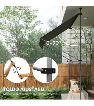 Toldo Manual Retráctil