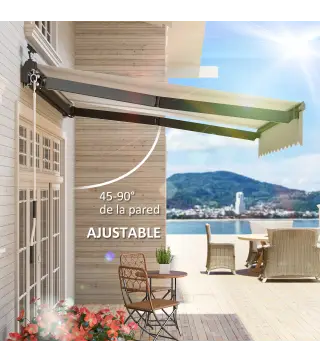 Toldo Manual Retráctil