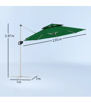 Sombrilla Excéntrica