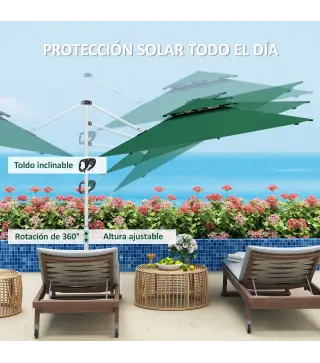 Sombrilla Excéntrica