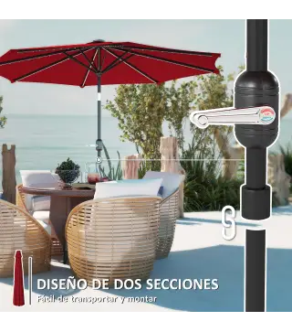 Sombrilla de Jardín