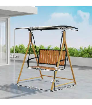 Balancín Jardín Exterior