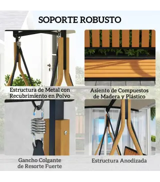 Balancín Jardín Exterior