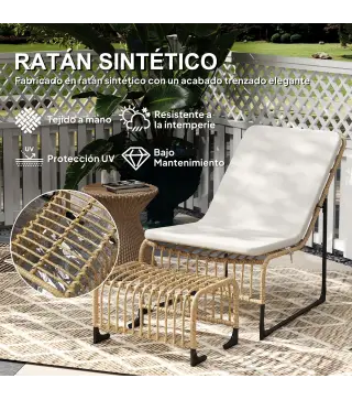 Conjunto Sillón Ratán