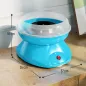 Máquina de Algodón de Azúcar en Casa de Polipropileno Acero Inox. y Aluminio 450W-550W para Fiestas 27x26x18 cm Azul Máquina de Algodón de Azúcar en Casa de Polipropileno Acero Inox. y Aluminio 450W-550W para Fiestas 27x26x18 cm Azul