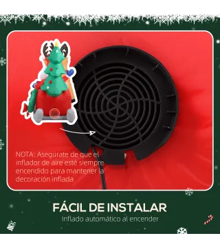 Hinchable de Navidad