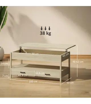 Mesa Centro Elevable