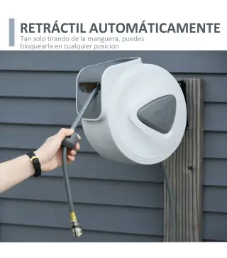 Carrete de Manguera de Aire