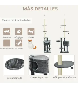 Árbol Rascador para Gatos