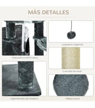 Árbol Rascador para Gatos