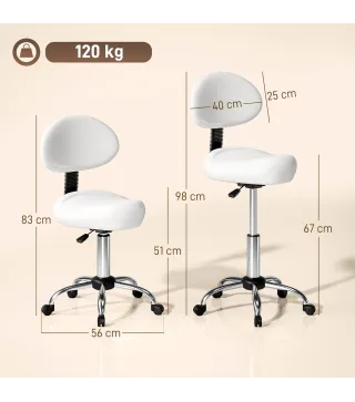 Taburete Giratorio