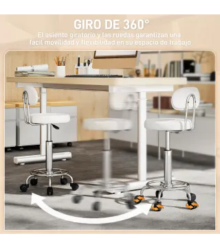 Taburete Giratorio