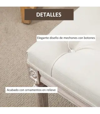 Taburete para Pie de Cama