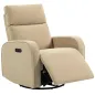 Sillón Relax Reclinable Eléctrico Giratorio y Balancín con Doble Motor Reposacabezas Ajustable Puertos USB Reposapiés Sillón Relax Reclinable Eléctrico Giratorio y Balancín con Doble Motor Reposacabezas Ajustable Puertos USB Reposapiés